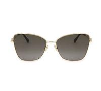 Jimmy Choo Teso-s-0 Woman Sunglasses Doré Femme