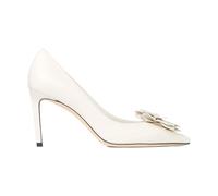 Jimmy Choo - Mimmi Pump 85 - Femme - Chaussures - Beige - Taille: 37 1/2 EU