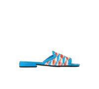 Jimmy Choo - Nako Flat - Femme - Chaussures - Bleu - Taille: 37 EU