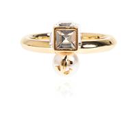 Jimmy Choo - Pearl Cube Ring - Femme - Accessoires - Jaune - Taille: 50 MM