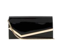 Jimmy Choo - Pochette Emmie en cuir verni - Femme - Sacs - Noir - Taille: ONE Size