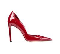 Jimmy Choo - Pointed Toe Patent Pump - Femme - Chaussures - Rouge - Taille: 38 EU