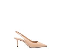 Jimmy Choo - Pointed Toe Slingback Pump - Femme - Chaussures - Rose - Taille: 40 EU