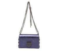 Jimmy Choo Pre-owned, Femme, Pre-owned, Bleu, Taille: ONE Size Pre-owned Cuir sacs-ports-paule