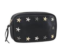 Jimmy Choo Pre-owned - Pochette en cuir Pre-owned - Femme - Pre-owned - Noir - Taille: ONE Size
