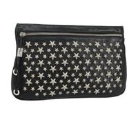 Jimmy Choo Pre-owned - Pochette en cuir Pre-owned - Femme - Pre-owned - Noir - Taille: ONE Size