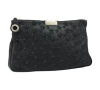 Jimmy Choo Pre-owned - Pochette en cuir Pre-owned - Femme - Pre-owned - Noir - Taille: ONE Size
