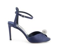 Jimmy Choo - Sacora 85 Sandales - Femme - Chaussures - Bleu - Taille: 39 EU