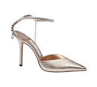 Jimmy Choo - Saeda 100 Decolleté - Femme - Chaussures - Gris - Taille: 38 1/2 EU