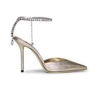 Jimmy Choo - Saeda 100 - Femme - Chaussures - Gris - Taille: 39 1/2 EU
