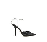 Jimmy Choo - Saeda 100 - Femme - Chaussures - Noir - Taille: 38 EU