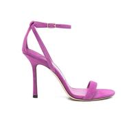 Jimmy Choo - Sandale à bride cheville et talon aiguille - Femme - Chaussures - Violet - Taille: 36 EU