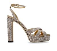 Jimmy Choo - Sandale plateforme Kove 120 - Femme - Chaussures - Jaune - Taille: 39 EU