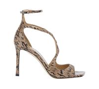 Jimmy Choo - Sandales à talon Azia - Femme - Chaussures - Beige - Taille: 40 EU