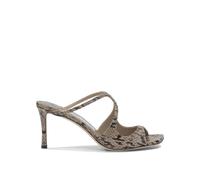 Jimmy Choo sandales à talon femme beiges en cuir - 36