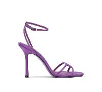 Jimmy Choo sandales à talon femme violet en satin - 37.5