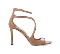 Jimmy Choo - Sandales à talons Azia - Femme - Chaussures - Beige - Taille: 37 EU