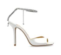 Jimmy Choo - Sandales à talons hauts Saeda - Femme - Chaussures - Blanc - Taille: 39 1/2 EU