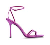 Jimmy Choo - Sandales à talons Leo - Femme - Chaussures - Violet - Taille: 35 EU