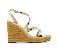 Jimmy Choo - Sandales compensées Ayla 110 - Femme - Chaussures - Jaune - Taille: 39 EU