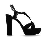 Jimmy Choo - Sandales compensées Kesia 120 - Femme - Chaussures - Noir - Taille: 41 EU