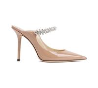 Jimmy Choo - Sandales en Cuir Rose & Violet - Femme - Chaussures - Rose - Taille: 36 EU