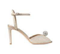 Jimmy Choo - Sandales Sacora 85 - Femme - Chaussures - Beige - Taille: 36 EU