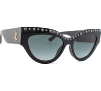 Lunettes de soleil - Jimmy Choo - Sonja/g/s - Noir - 55 mm - Œil de chat - Acétate - Revêtement de protection UV