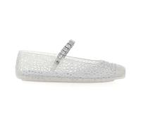 Jimmy Choo - The Jelly Ballet Flat - Femme - Chaussures - Gris - Taille: 36 EU