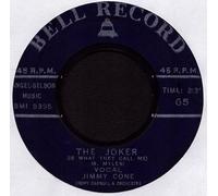 JIMMY CONE, JIMMY CARROLL & ORCHESTRA - The Joker / Raunchy - US Original 1957 - vinyl 7" record