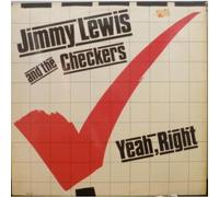 Jimmy Lewis And The Checkers - Yeah Right LP (Vinyl Album) German Line 1980
