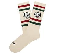 Jimmy Lion Chaussettes pour Homme et Femme Athletic Felix The Original - Beige 36-40 Édition Limitée