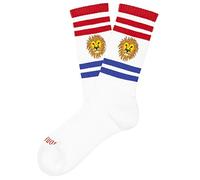 Jimmy Lion Chaussettes pour Hommes et Femmes. Chaussettes Athletic Lion Blanc. Taille 36-40