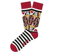 Jimmy Lion Chaussettes Queen of Hearts pour hommes et femmes Tailles 36-40. Outlet Edition.