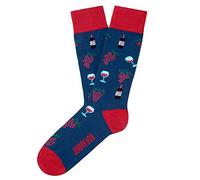 Jimmy Lion Chaussettes Wine, fabriquées en coton peigné. Taille 36-40 et taille moyenne.