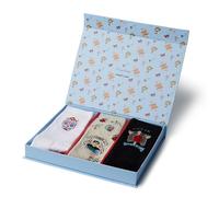 Jimmy Lion - Coffret Cadeau Chaussettes Athletic Frida. Pack de 3 paires style sportif, mi-mollet, taille 36-40.