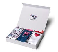 Jimmy Lion - Coffret Cadeau Chaussettes Athletic Jeremyville. Pack de 3 paires style sportif, mi-mollet, taille 41-46.