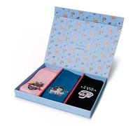 Jimmy Lion - Coffret Cadeau Chaussettes Frida. Pack de 3 paires style casual, mi-mollet, taille 36-40.