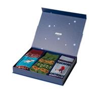 Jimmy Lion - Coffret Cadeau Chaussettes Winter in the City. Pack de 3 paires en laine et en cachemire, mi-mollet, taille 41-46.