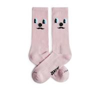 Jimmy Lion Jeremyville Chaussettes pour homme et femme Tailles 36-40 41-46 Édition limitée, Athletic Jethro Face - Rose, 41-46