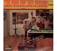 JIMMY MCPARTLAND'S ALL-STARS - MUSIC MAN GOES DIXIELAND LP (VINYL) UK FONTANA 1958