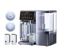 JIMMY R9 Pro Purificateur d'eau intelligent à osmose inverse,à poser sur le comptoir:filtration en 7 étapes,stérilisation UV,réservoir de 5,5L et deux carafes de 1L,eau chaude et froide instantanées