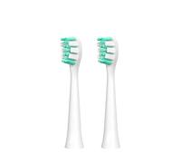 JIMMY T6 Têtes de rechange d'origine DuPont pour brosse à dents électrique sonique IPX7, poils doux et précis sur les dents et les gencives, Vert et blanc