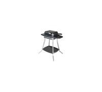 Unold Jimmy table Barbecue sur pied avec protection anti-vent, protection contre la surchauffe, voyant lumineux, réglage de la température en continu noir Noir G