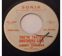 JIMMY THOMAS - you've tasted another's lips 45 rpm single