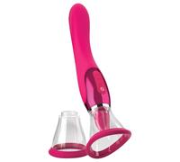 JimmyJane Apex - Vibromasseur 2en1 avec langue (rose)