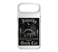 Jimothy Chat Gothique Raton Laveur cathédrale Lune Sombre Horreur Coque pour iPhone Air