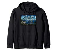 Jimothy Crater Lake Oregon Carte Postale Vintage Sweat à Capuche