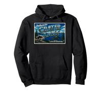 Jimothy Crater Lake Oregon Carte Postale Vintage Sweat à Capuche