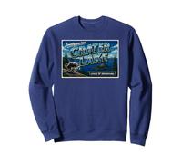 Jimothy Crater Lake Oregon Carte Postale Vintage Sweatshirt